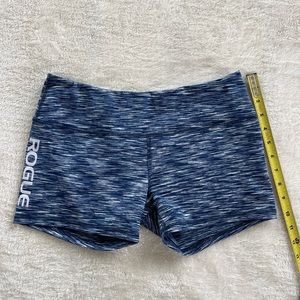 Rogue Blue Spandex Shorts Size Large